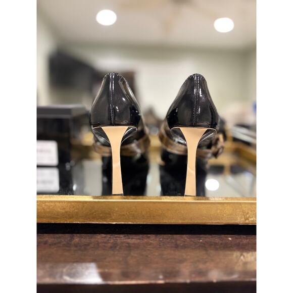 FENDI Zucca FF Logo Patent Leather Pumps Women's US 6 IT36 NWT - Picture 8 of 12